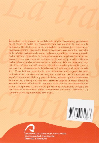 La traducción en los sistemas culturales: Ensayos sobre traducción y literatura (Monografía)