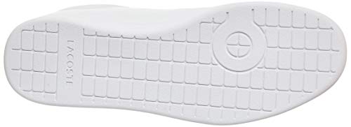 Lacoste Carnaby EVO TRI1 SMA, Zapatillas Hombre, Wht Nvy Red, 44.5 EU