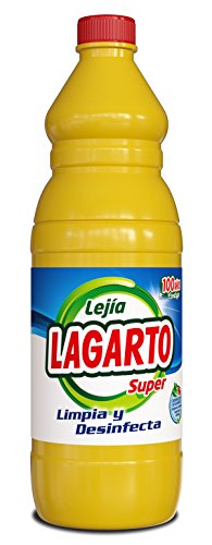 Lagarto Lejía Super- Paquete De 8 X 1500 Ml - Total: Ml, 12000 Mililitro, 8