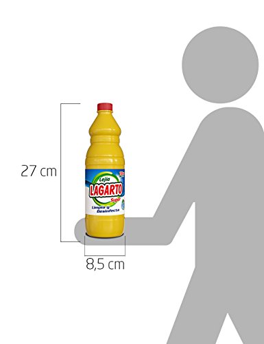 Lagarto Lejía Super- Paquete De 8 X 1500 Ml - Total: Ml, 12000 Mililitro, 8