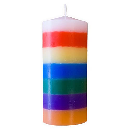 LAMARE Velón de las 7 Potencias - Velón 7 Arcángeles - 100% Artesanal - 1unidad - Abre Las 7 Puertas de la espiritualidad y supera tus obstáculos