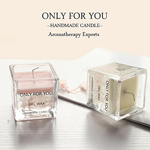 LANGU TECHNOLOGY Hecha a Mano al por Mayor de Flores perfumadas Día En La Mini Vela Velas Fragancia Copa romántico Regalo Creativo del Recuerdo por la Madre (Color : Pink Cylinder)