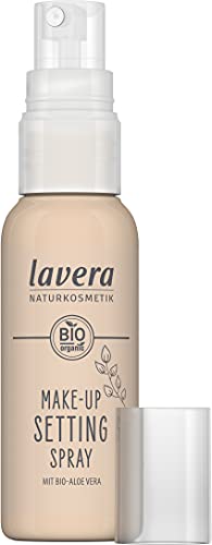 lavera Spray de maquillaje para refrescar - cosméticos naturales - vegano - libre de alcohol - libre de siliconas - apto para todo tipo de piel - aloe vera y gylcerin vegetal - 50ml