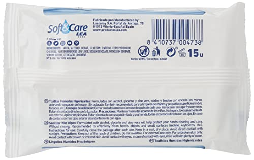 Lea Soft&Care Toallitas Higienicas Piel Sensible 1Un
