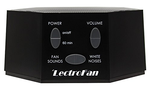 LectroFan - Máquina de ruido blanca y rosa, generador de cancelación de sonido de mejor tamaño de viaje