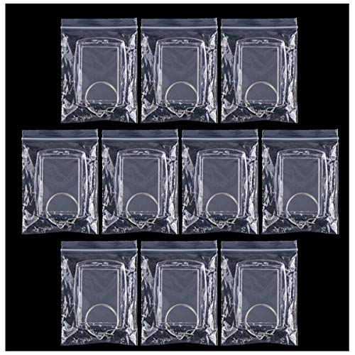 Liwein Marco Llavero Foto,Acrílico Transparente Llaveros de Inserción de Fotos Personalizadas Rectangular Llavero en Blanco para Regalo Bricolaje Hombres Mujeres Imágenes(30 Piezas)