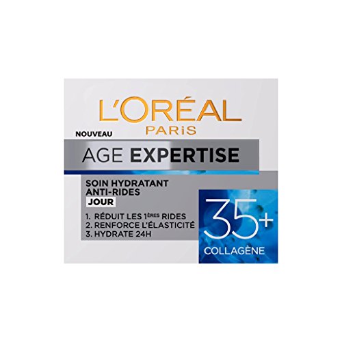 L'Oréal Paris - Age Expertise - Soin Jour Hydratant Anti-Rides au Collagène - 35 ans+ - 50 mL