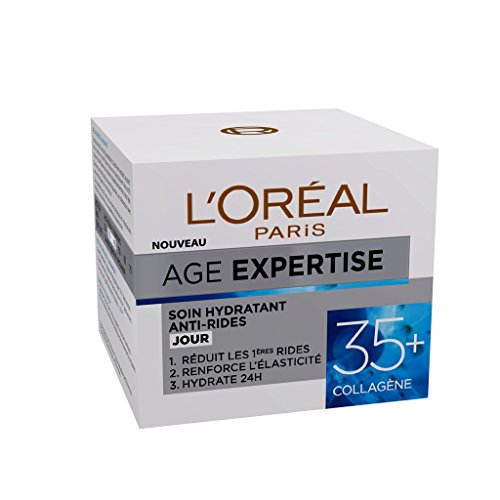 L'Oréal Paris - Age Expertise - Soin Jour Hydratant Anti-Rides au Collagène - 35 ans+ - 50 mL