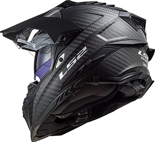 LS2, casco cross de moto Explorer carbon, L