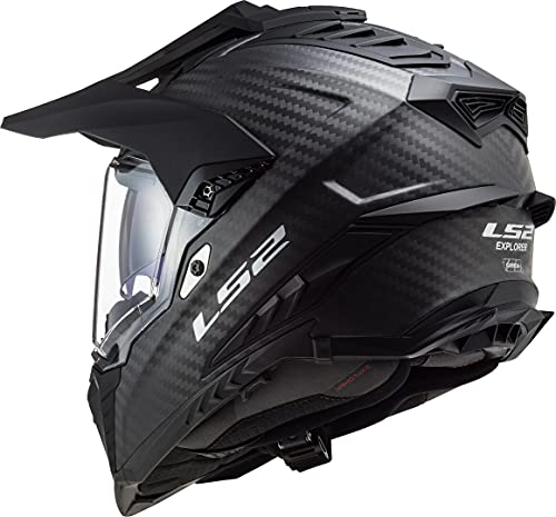 LS2, casco cross de moto Explorer carbon, L