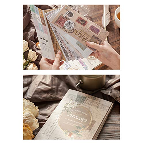 Lychii Cinta Adhesiva Decorativa colección Maletín de Maquillaje Bullet para DIY Manualidades, Revistas, planificadores, Tarjetas, Scrapbook (Vintage)