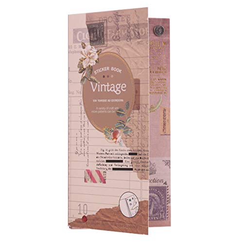 Lychii Cinta Adhesiva Decorativa colección Maletín de Maquillaje Bullet para DIY Manualidades, Revistas, planificadores, Tarjetas, Scrapbook (Vintage)