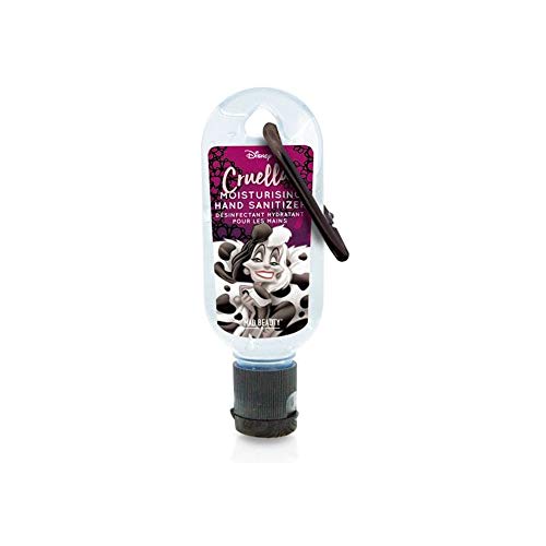 MAD Beauty - Gel Higienizante Hidroalcohólico De Manos Licencia Disney Villanas Cruella, Testado Dermatológicamente,, 30 Mililitro