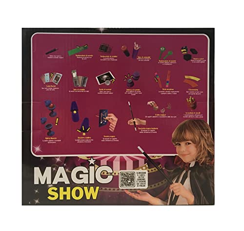 Magia Magic Show - Juego de magia para niños, 75 trucos de magia, fáciles de aprender juego mágico, juegos de Prestigio