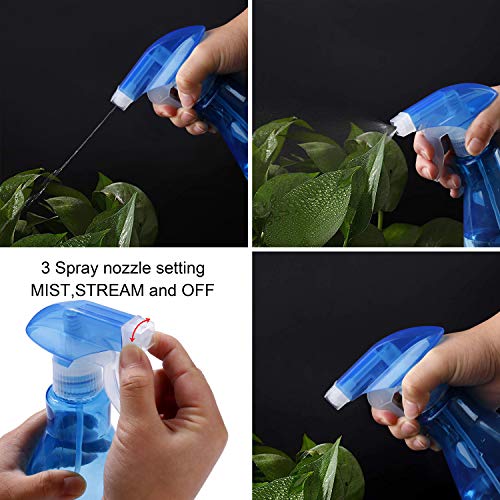 MaoXinTek Botella de Aerosol 500ml Plástico Vacías Botella de Spray para Regar Plantas de Jardín 2PCS