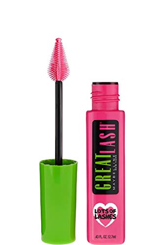 Maybelline Great Lash máscara de pestañas - Máscaras de pestañas (Negro, 18 mm, 18 mm, 105 mm, 26 g)