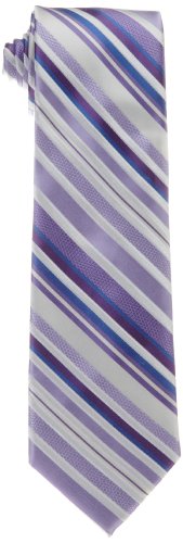 Michael Kors Collar de orquídeas a rayas para hombre, Color lila, Talla única