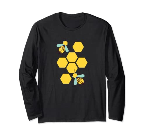 Miel de abejas y panales de miel Manga Larga