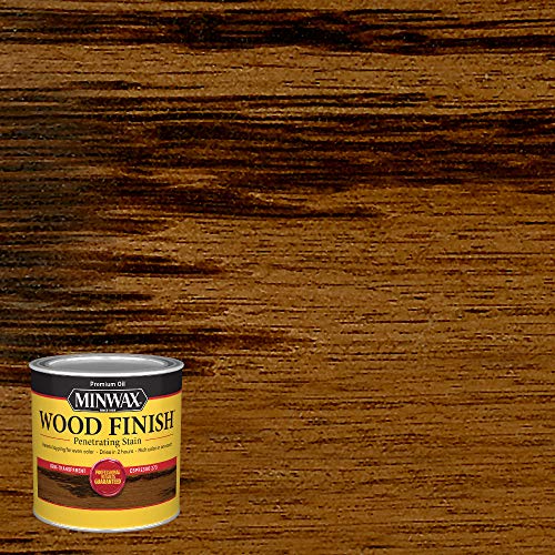 Minwax 227634444 Acabado Penetrante Interior Madera Tinte, Media Pinta, Espresso