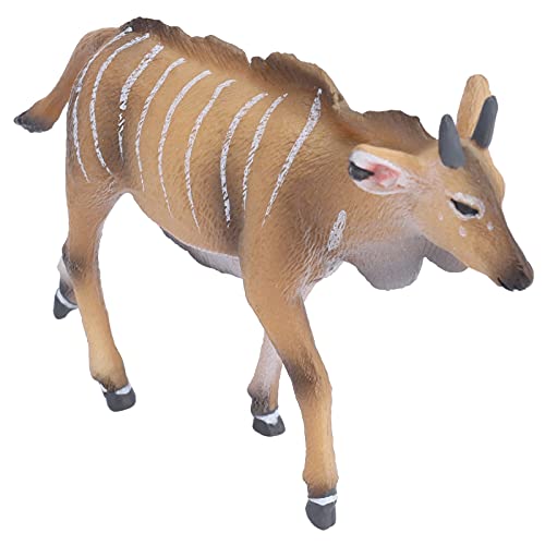 Modelo de Animal de Bosque, Hermoso Modelo de Animal de Simulación Lindo de PVC, Peso Ligero para Niños para Decoración de Escritorio en el Hogar