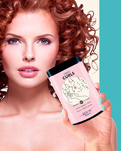 muum - Mascarilla Curls Rizos Perfectos. Cabellos ondulados y rizados. Fortalece, revitaliza y da brillo - 1000 ml.