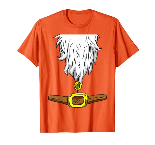 NARANJA Enano Disfraz Camiseta Divertido Regalo de Halloween Enano Camiseta