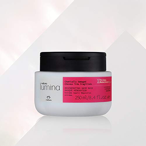 NATURA - MASCARILLA RENOVADORA CABELLO DANADO - LUMINA - 250 ML