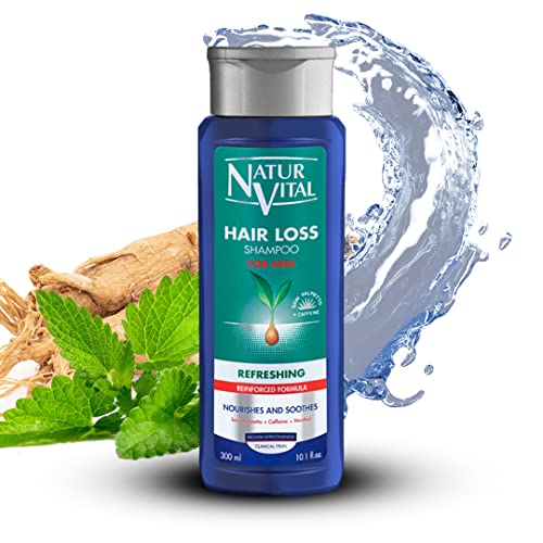 NaturVital Champú Anticaída Refrescante - 300 ml