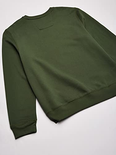 Nautica Men's Basic Crew Neck Fleece Sweatshirt, Pine Forest, X-Large
