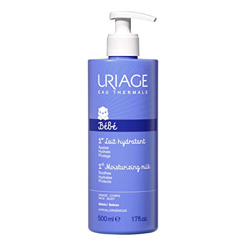 New Uriage Bebé 1st Moisturizing Cream, Almond, 500 Mililitro