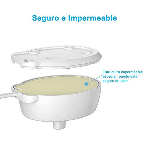 Newding Cargador de Cepillo Eléctrico Oral-B Pro 3 3900 2 2500 600 750 Vitality 100 170 Genius 8000 Smart 4 4500 Kids Junior Niños TriZone Series 3757, Adaptador Reemplazar Braun Oral-B Original