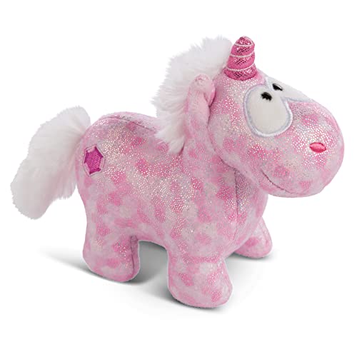 NICI Suave Juguete de Pink Diamond 13 cm – Tiernos Juguetes de Unicornio para niñas, niños y bebés – Animal de Relleno Esponjoso para abrazar y Jugar – Acogedores Animales de Peluche