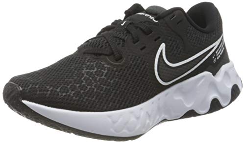 Nike Wmns Renew Ride 2, Zapatillas para Correr Mujer, Black White Dk Smoke Grey, 38 EU