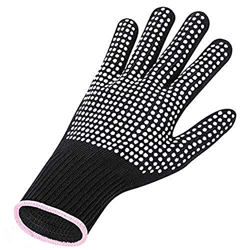 #N/V Guantes de peluquería antiquemaduras, resistentes al calor, antideslizantes