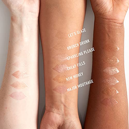 NYX PROFESSIONAL MAKEUP Gloss Voluminizador Filler Instinct, Brillante, Hidratante, Fórmula Vegana, Tono: Brunch Drunk, 2.5 Mililitros