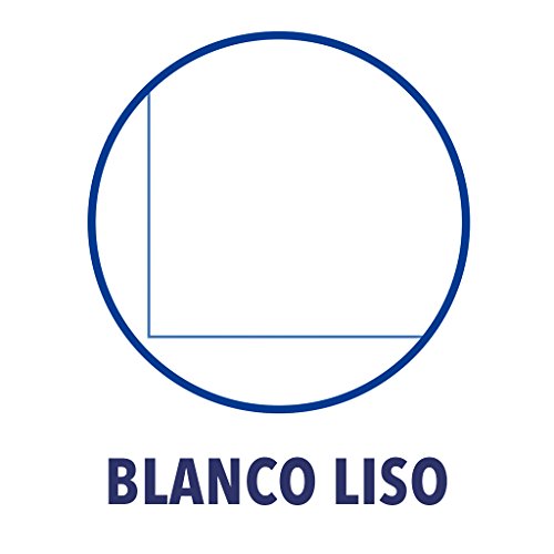 Oxford, Hojas Lisas A4 Perforadas. Recambio Archivador, 100 Hojas Blancas, 4 Taladros