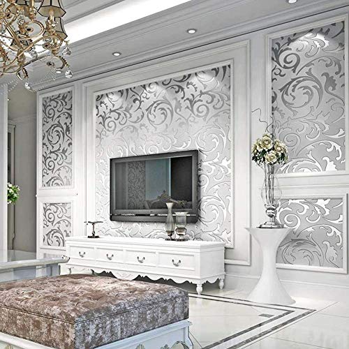 Papel tapiz ,Papel pintado para dormitorio Rollo,Papel Tapiz para Puerta Cocina Bañ Papel Adhesivo,Decoración de paredes Papel no tejido,10 x 0.53 m