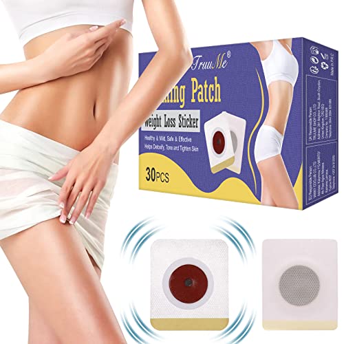 Parches Adelgazantes Efectivos, Rápido Slim Patches, Parche para Adelgazar, Parches Adelgazantes, Anticelulítico y Quemagrasas, Acelera el Metabolismo, Restaura Rápidamente un Cuerpo Sano y Delgado
