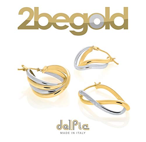 Pendientes redondos de oro con Swarovski Yellow60