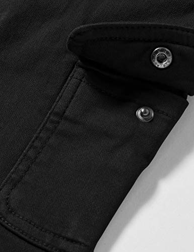 Pepe Jeans Crush Utility Pantalones, Negro (999), 4 para Niñas