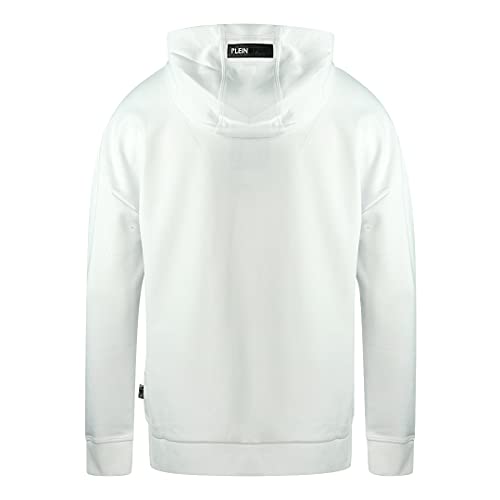 Philipp Plein Sport Equipo Logo Sudadera Blanca, blanco, XXL