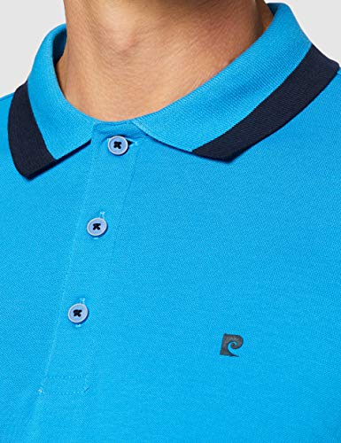 Pierre Cardin Poloshirt KN Polo, Azul (Diving 3760), L para Hombre