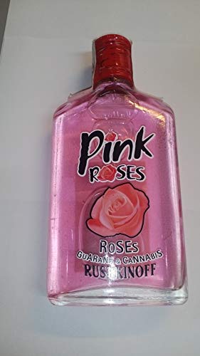 Pink Roses Rushkinoff con Vodka Guarana & Cannabinaceae 20cl 20% Alcohol