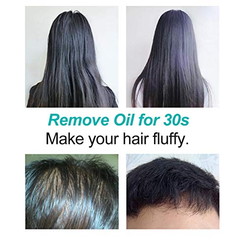 Polvo para el cabello, Fluffy Matificante Mate Texturizante en polvo para peinar el cabello para mujeres y hombres para ocultar el adelgazamiento del cabello al instante, 15 g/0.5 oz