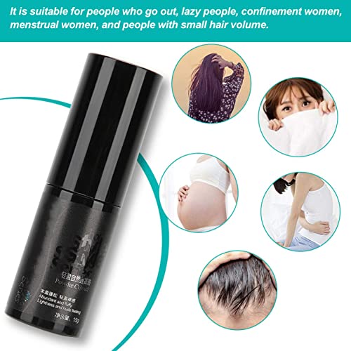 Polvo para el cabello, Fluffy Matificante Mate Texturizante en polvo para peinar el cabello para mujeres y hombres para ocultar el adelgazamiento del cabello al instante, 15 g/0.5 oz
