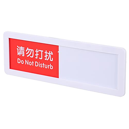POPETPOP Hacer Señal de Privacidad No Molestar Vacante Muestra de La Puerta Deslizante Signo Indicador de Ocupado para El Baño de La Oficina en Casa Hoteles de Conferencias Del Hospital