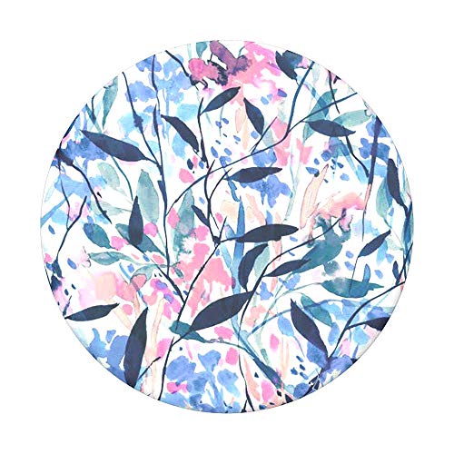 PopSockets PopGrip - Soporte y Agarre para Teléfonos Móviles y Tabletas con un Top Intercambiable - Wandering Wildflower
