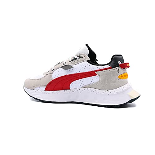 Puma Ferrari Wild Rider, Zapatillas Deportivas Unisex Adulto, White Ross, 45 EU