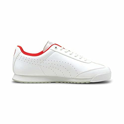 PUMA Scuderia Ferrari Roma Via Motorsport Men's Shoes, White, 13 M