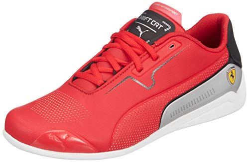 PUMA SF Drift Cat 8, Zapatillas Hombre, Rojo (Rosso Corsa Black), 42 EU